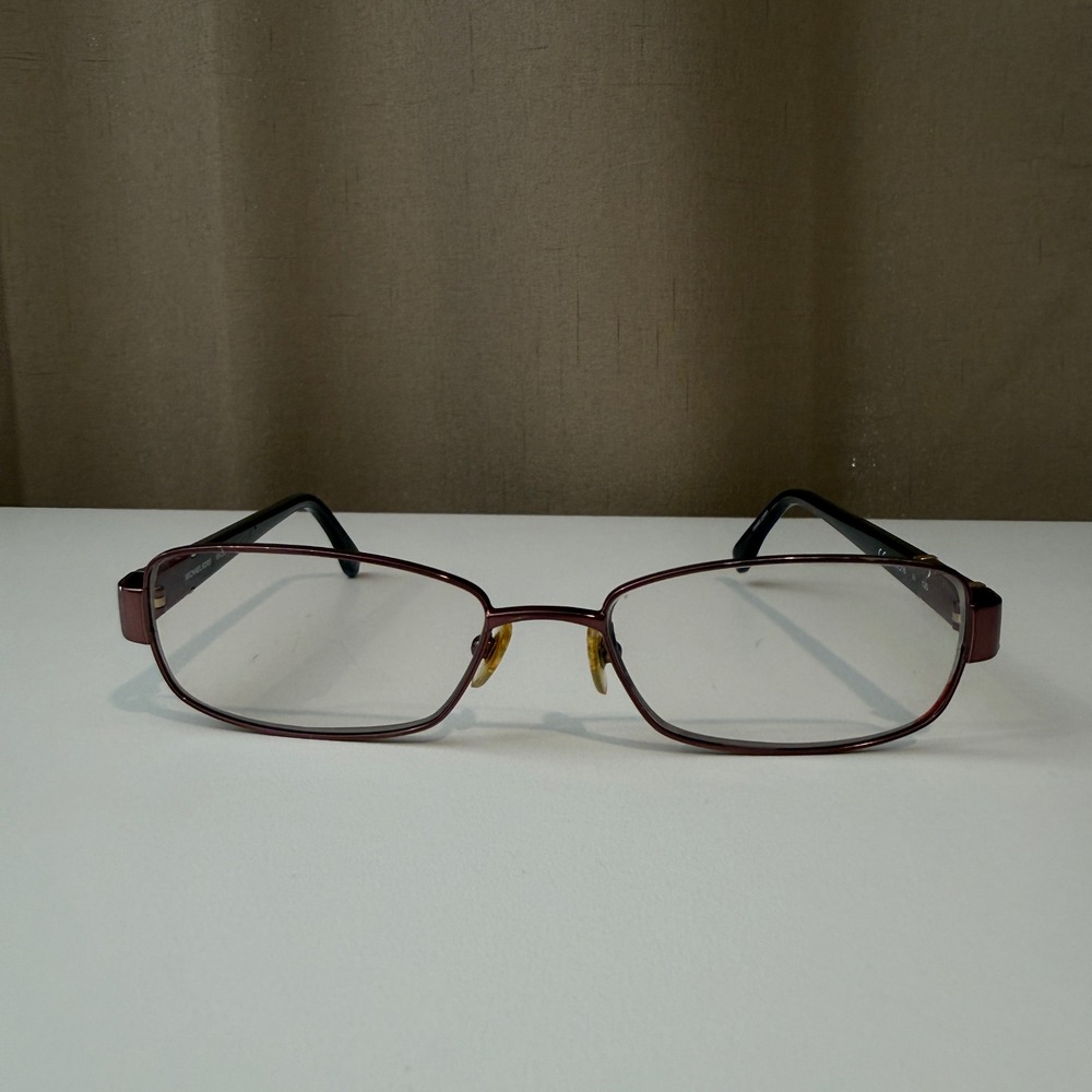 Michael Kors MK338 Burgundy Tortoise Rectangular Eyeglasses‎ Frames 52-16-135